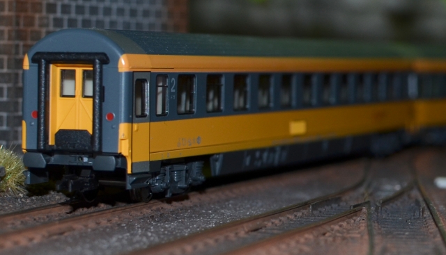 13545 Osobný vagón RegioJet 2. trieda typ Amz, Tillig TT