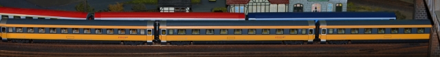 13545 Osobný vagón RegioJet 2. trieda typ Amz, Tillig TT