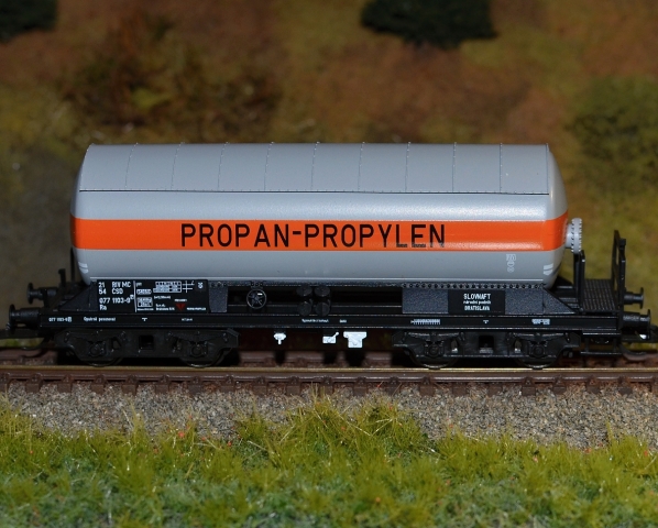 15010 cisternový vagón „PROPAN-PROPYLEN“ ČSD, Tillig TT