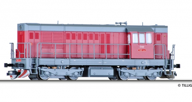 02750 Dieselova lokomotíva T 466.2 ČSD