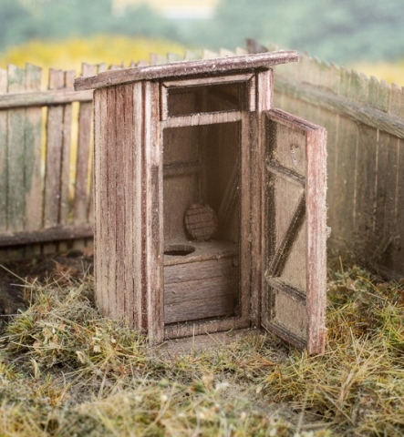 91501 Kadibudka - stavebnica TT, Model Scene,