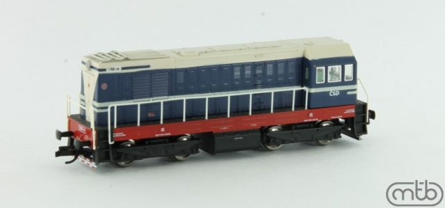 CSD T458-1190 Dieselová lokomotíva ČSD, MTB TT