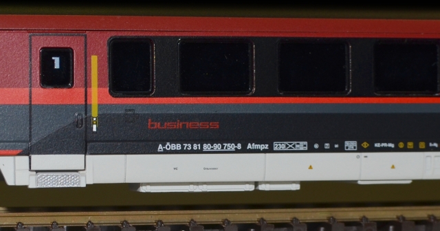 01755 E Set Railjet OBB, limitovaná séria, TILLIG TT