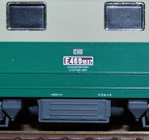 E499 1069 Elektrická lokomotíva ČSD, MTB TT