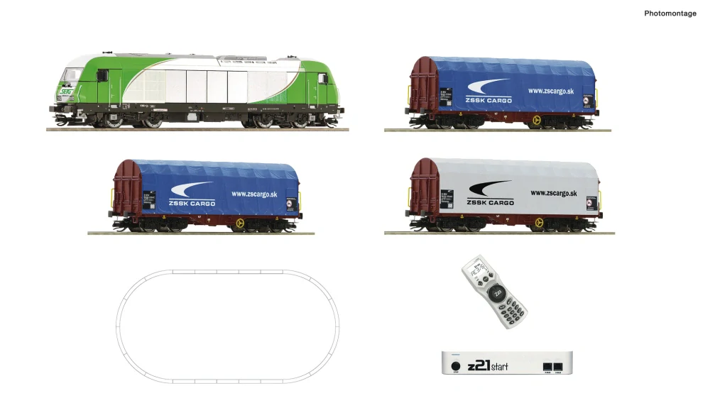 5190001 DIGITÁLNY ŠTARTOVACÍ SET Z21, ROCO TT