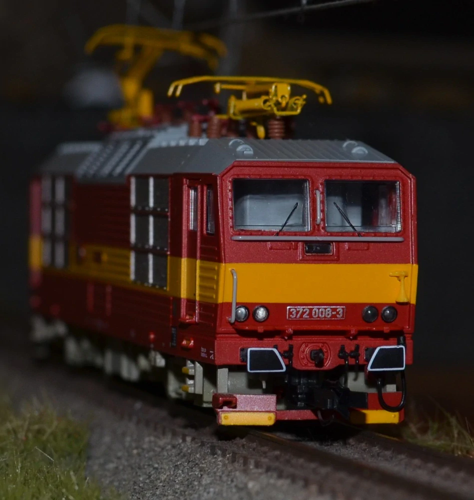 7580003 Elektrická lokomotíva ČSD, ROCO TT