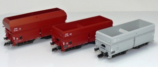 501547-48-49 Set troch nákladných vagónov ČSD,Tillig TT