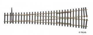 85381 modelové koľajivo tillig výhybka ABW