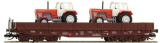 31155 Plošinový vagón DR, BUSCH TT