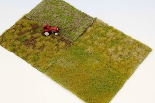 F543 Model scene, trávnatý násyp