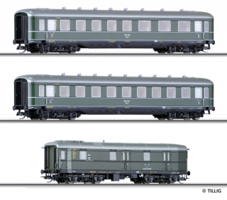 01617 Set troch osobných vagónov DRG