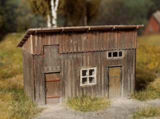 91506 Model scene, železničná kôlňa TT