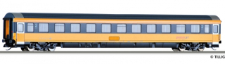 13557 Osobný vagón RegioJet 2. trieda typ Bmz , Tillig TT