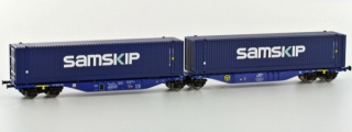 H70506 Kontajnerový nákladný vagón typ Sggmrs 90, Hobbytrain TT
