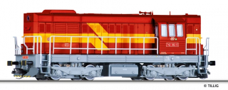 02755 Dieselová lokomotíva Reihe 742 ČD, Tillig TT