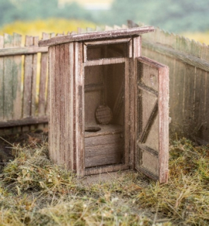 91501 Kadibudka - stavebnica TT, Model Scene,