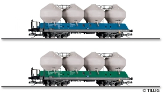 01119 Súprava nákladného vozňa Raj-Wagon Trenčín spol. sro, Tillig TT